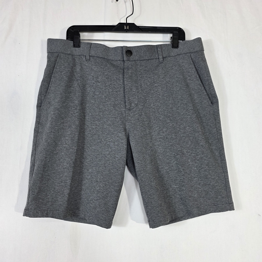 Greyson Charcoal Men's Flat Front Shorts